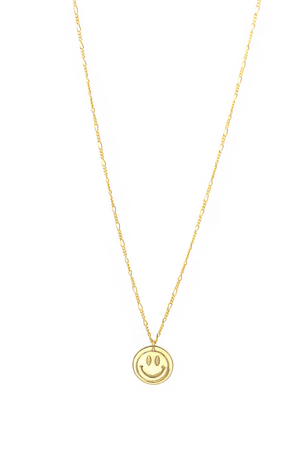 Tiny Smiley Face Necklace