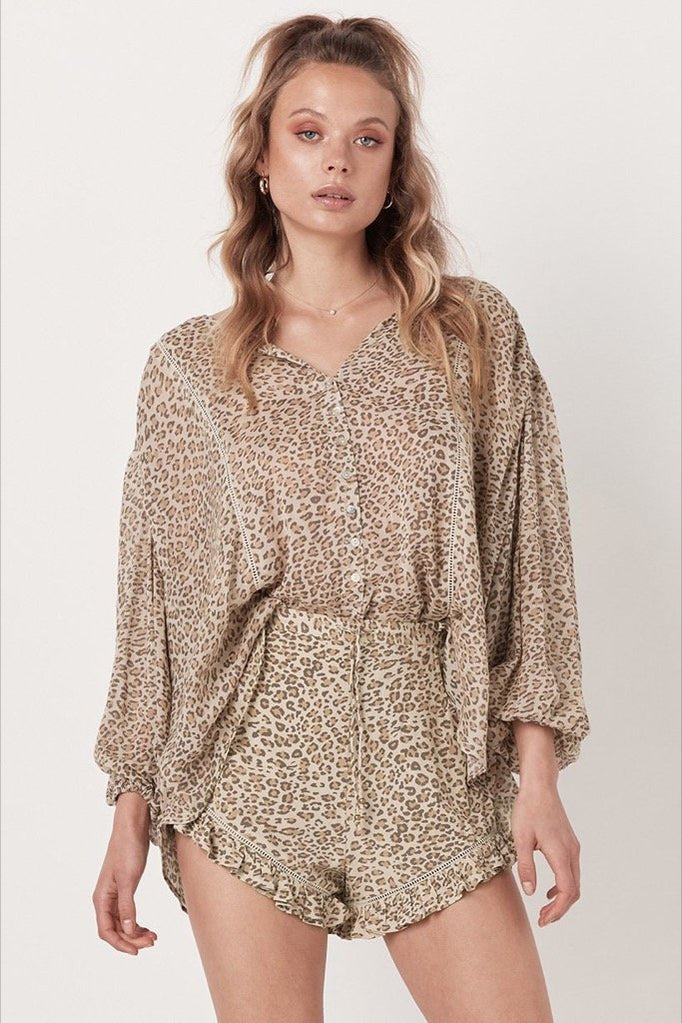 Cheetah Frankie Shorts
