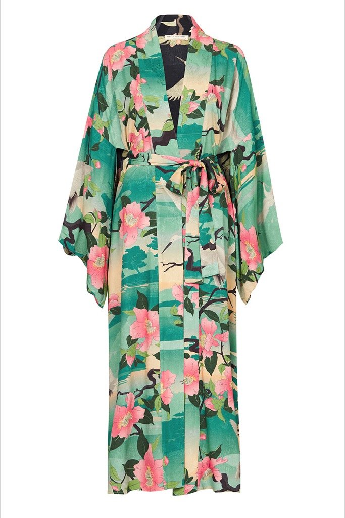 Nightingale Reversible Maxi Kimono