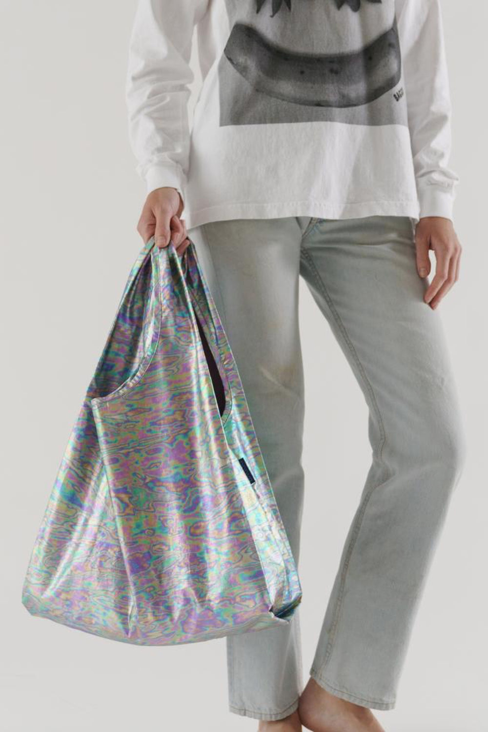 Rainbow Metallic Baggu