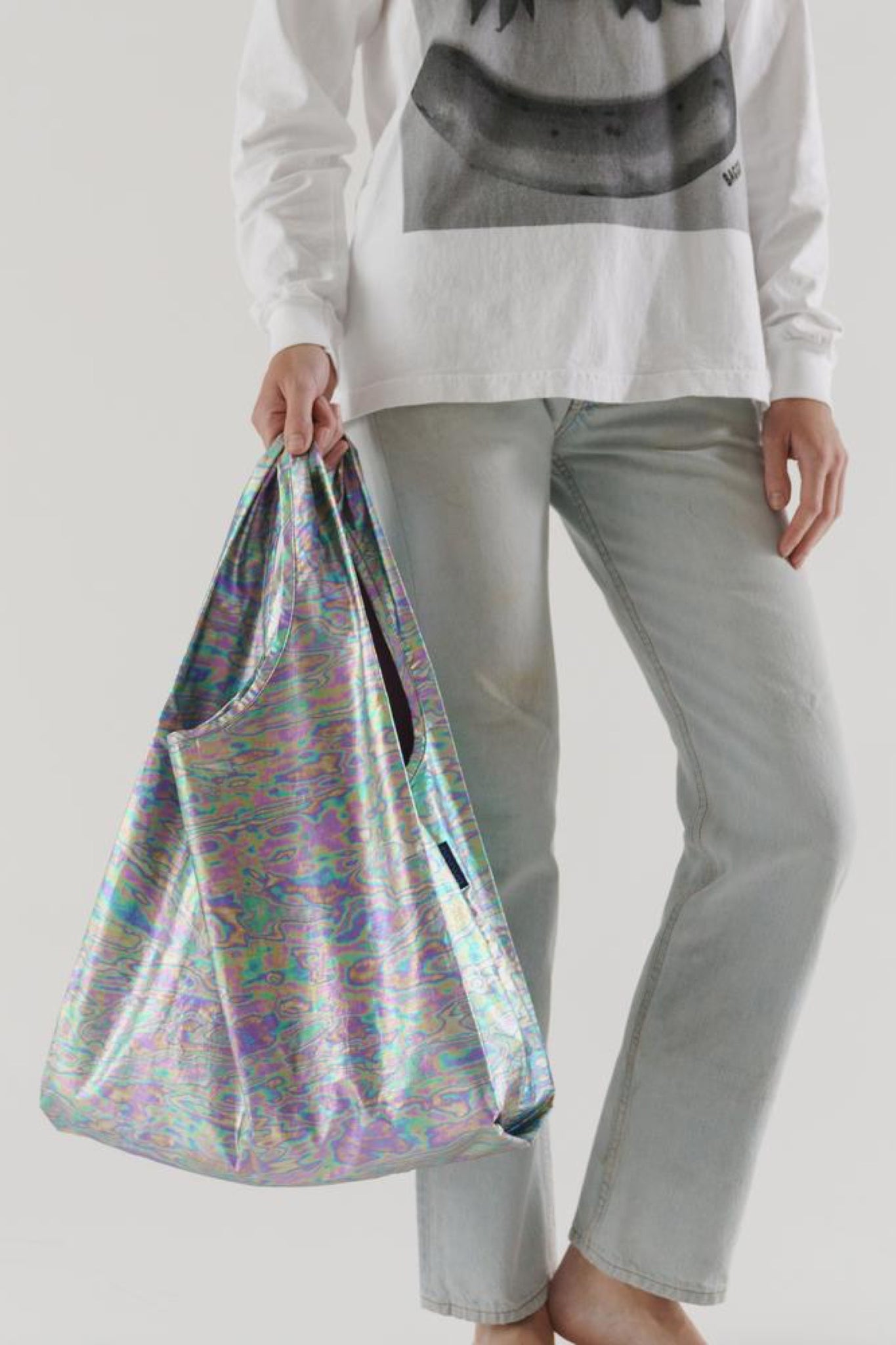 Baggu rainbow metallic outlet