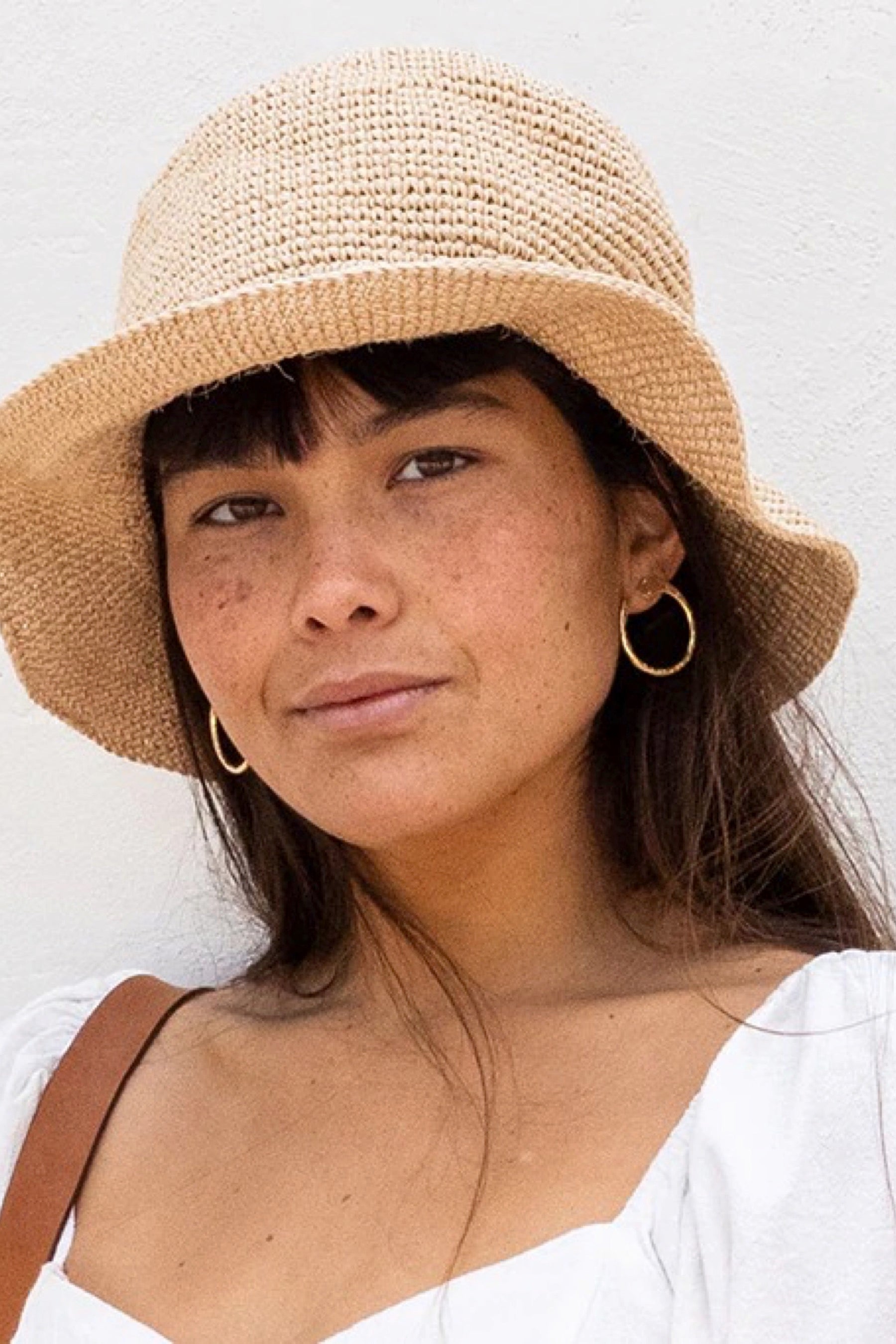 Natural Summer Bucket Hat