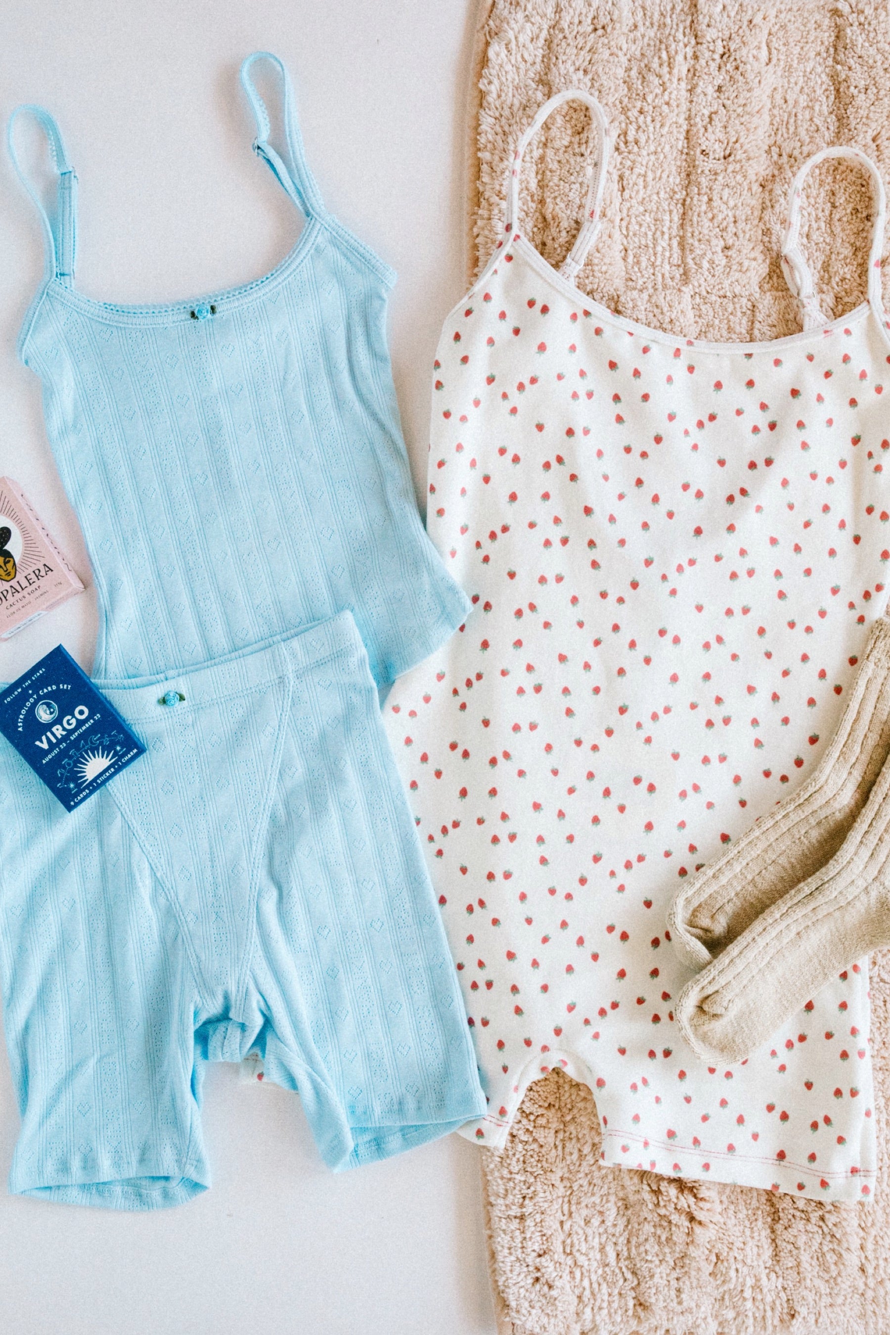 Asher Blue Courtney Pointelle Cami