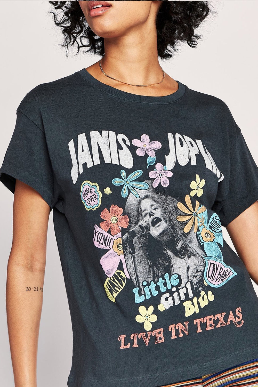 Janis Joplin Little Girl Blue Tour Tee