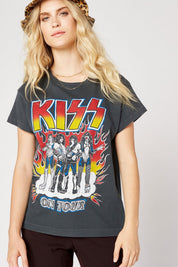 KISS Heavens On Fire Tour Tee