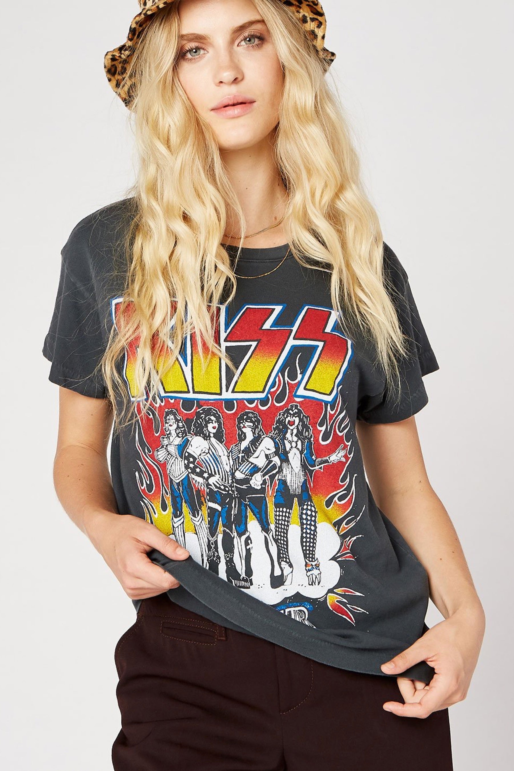 KISS Heavens On Fire Tour Tee