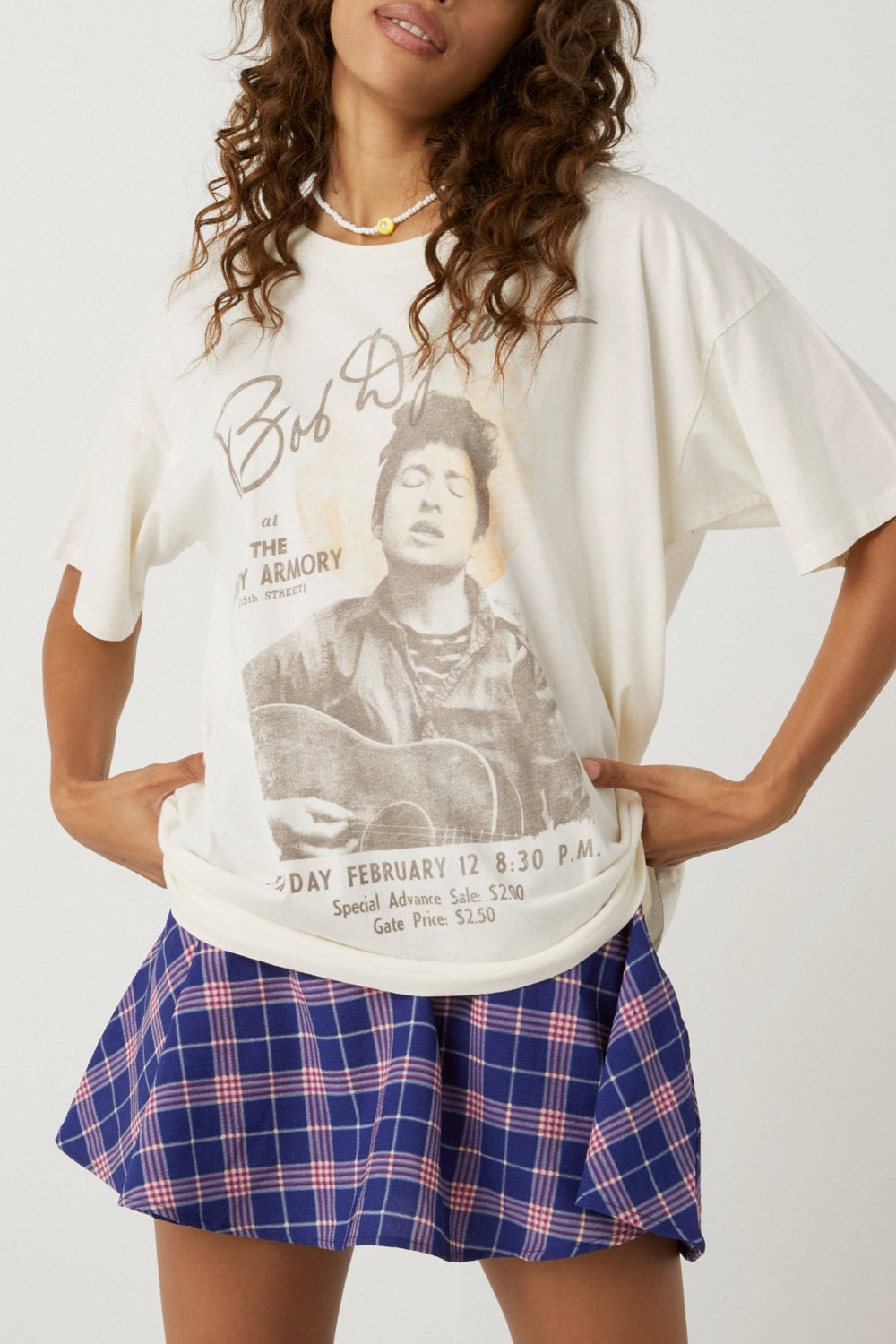 Bob Dylan At The Troy Armory Merch Tee