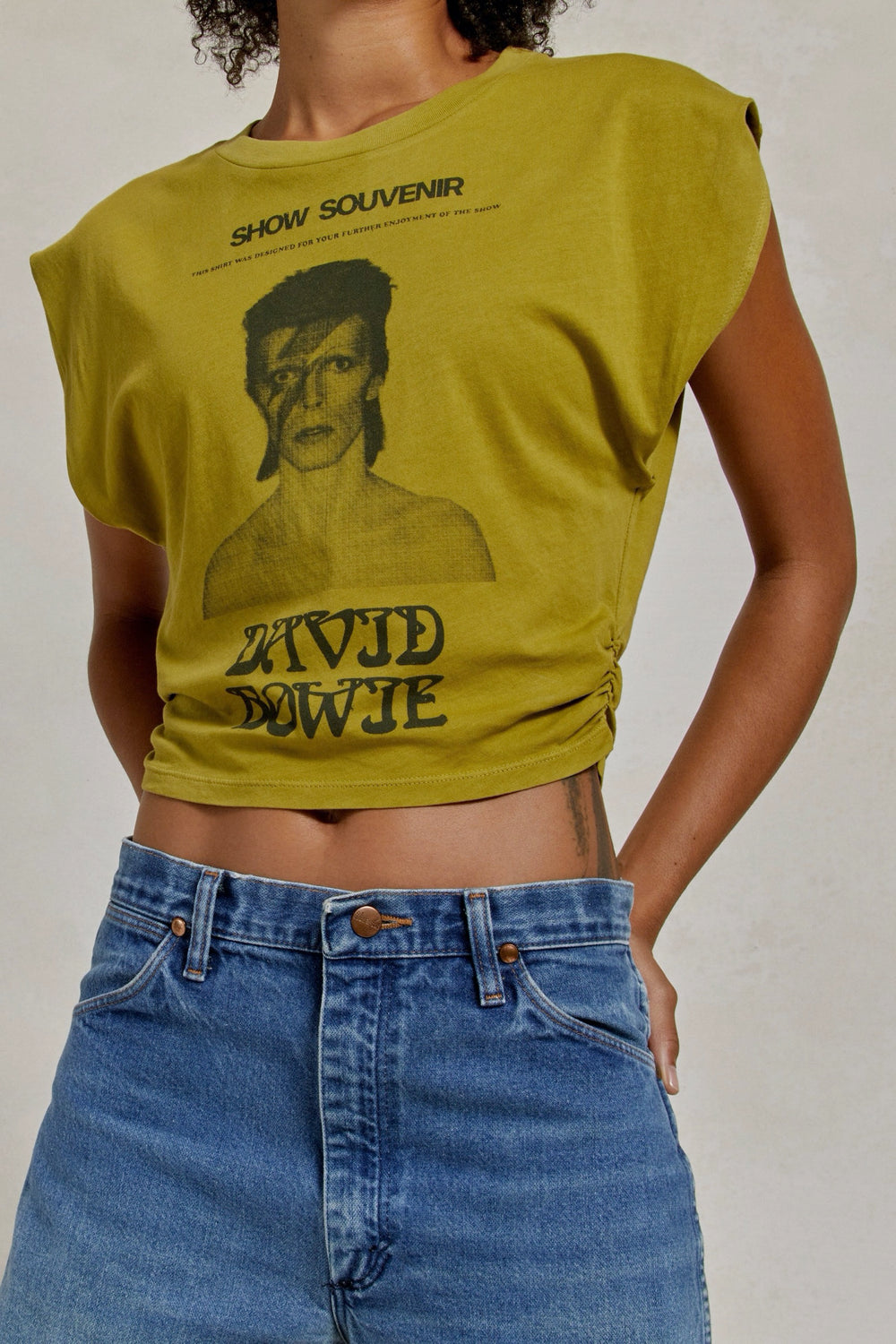 David Bowie Show Flyer Banded Tee