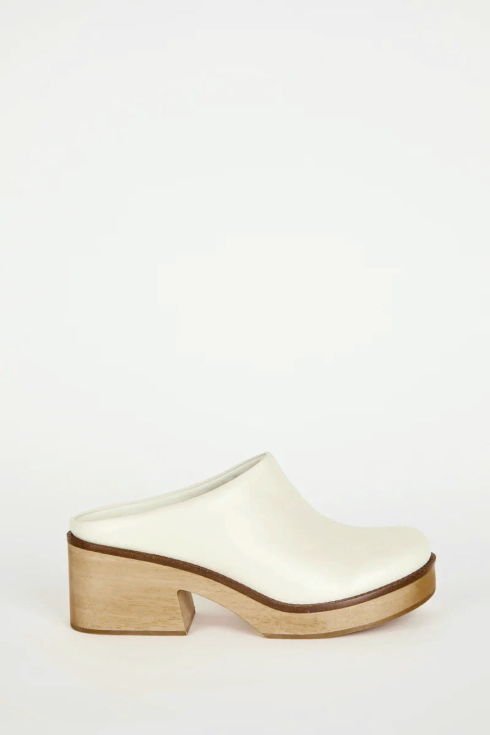 Cream Tides Clog