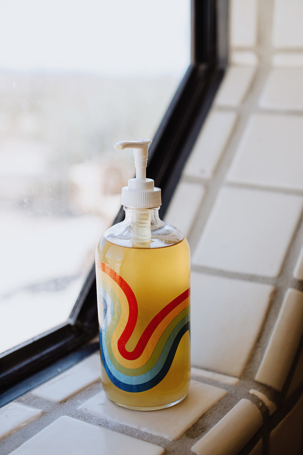 Refillable Glass Mind and Body Wash