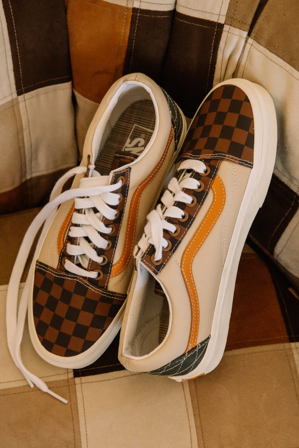 Mixed Utility Checkerboard Old Skool