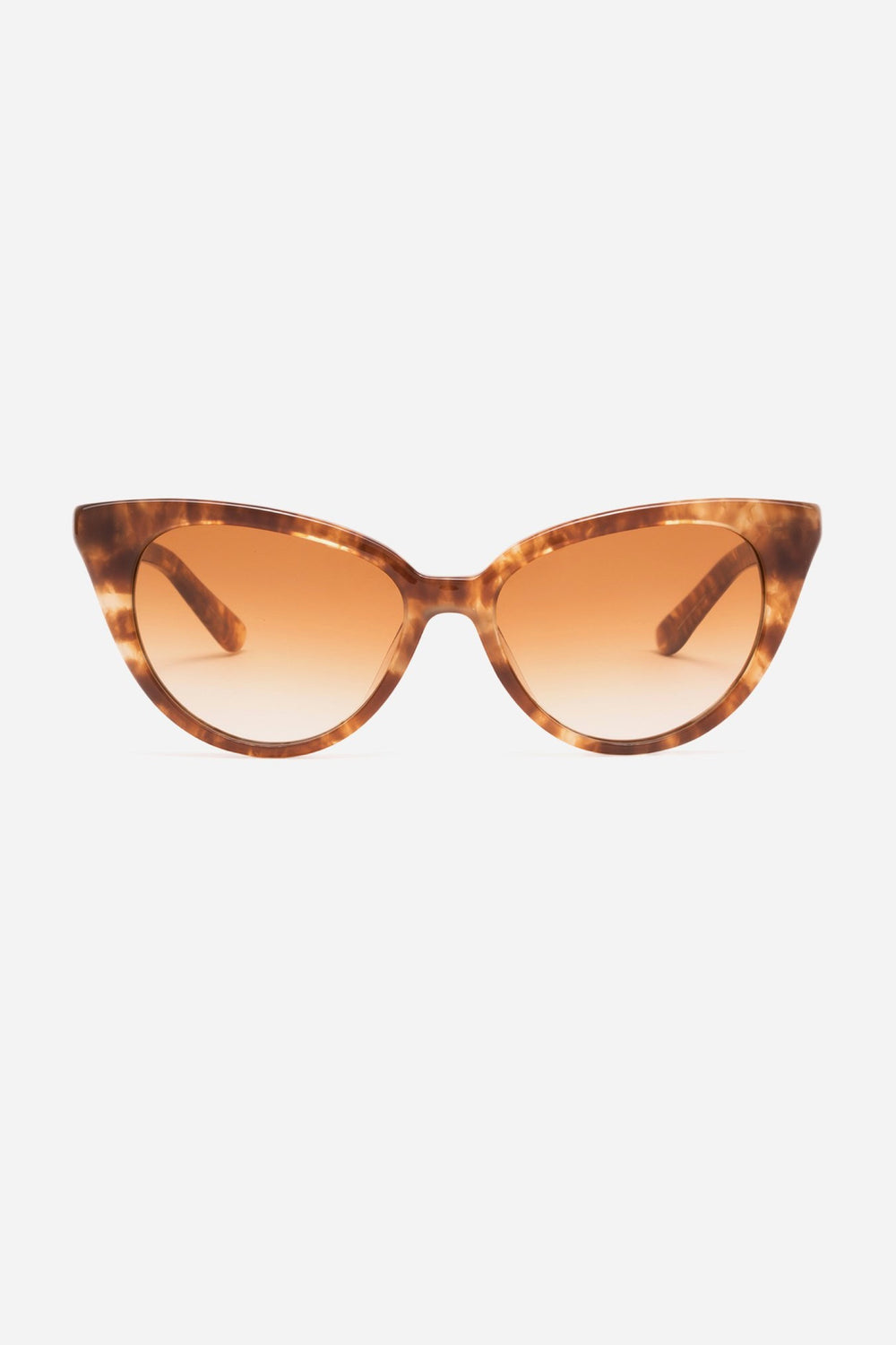 Tan Tortoise La Femme Sunglasses