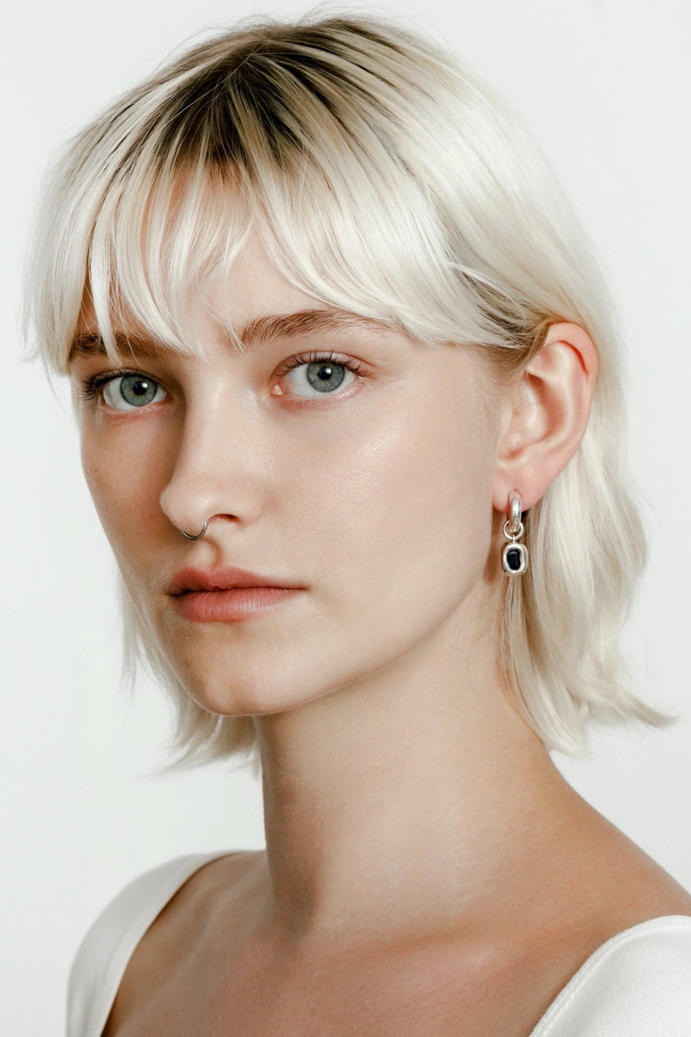 Blue + Silver Celeste Earrings
