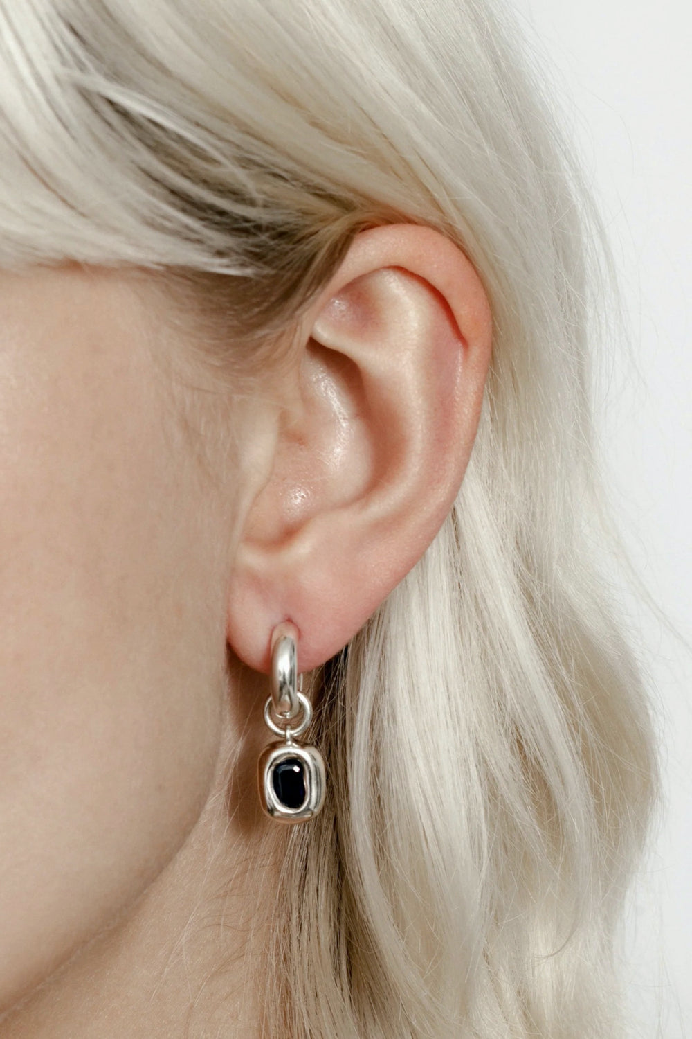 Blue + Silver Celeste Earrings