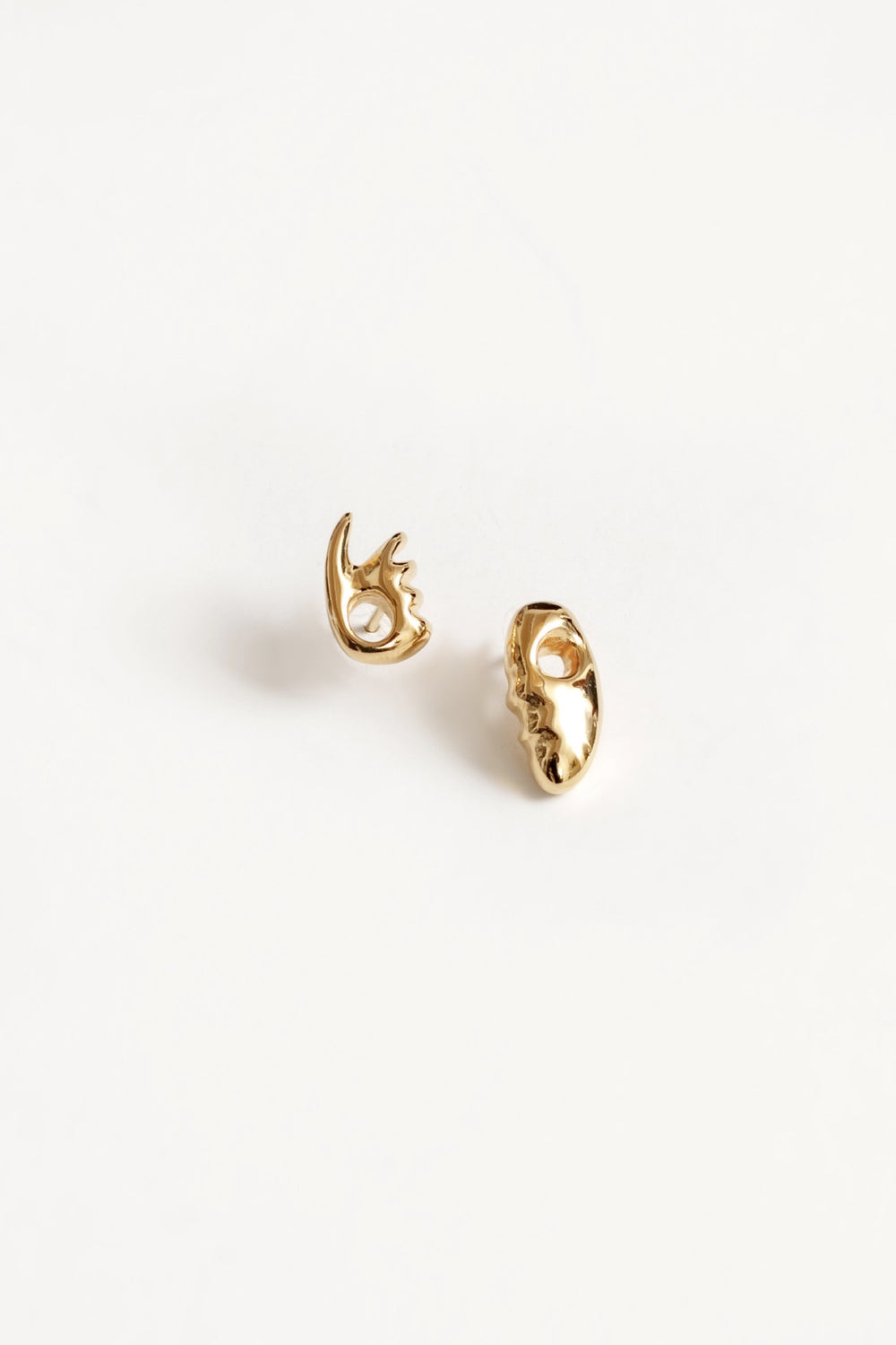 Gold Esther Studs