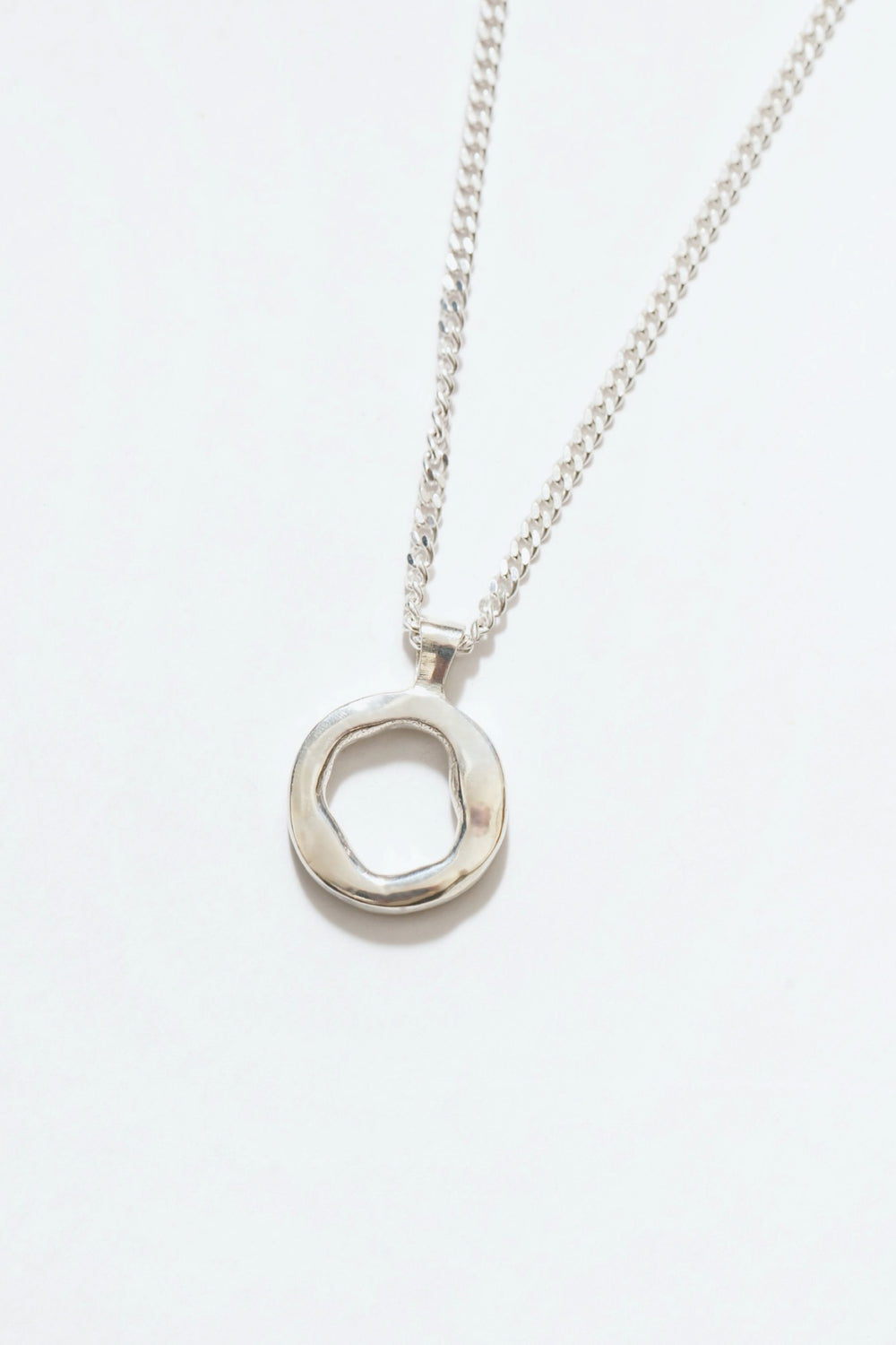 Silver Organic Necklace
