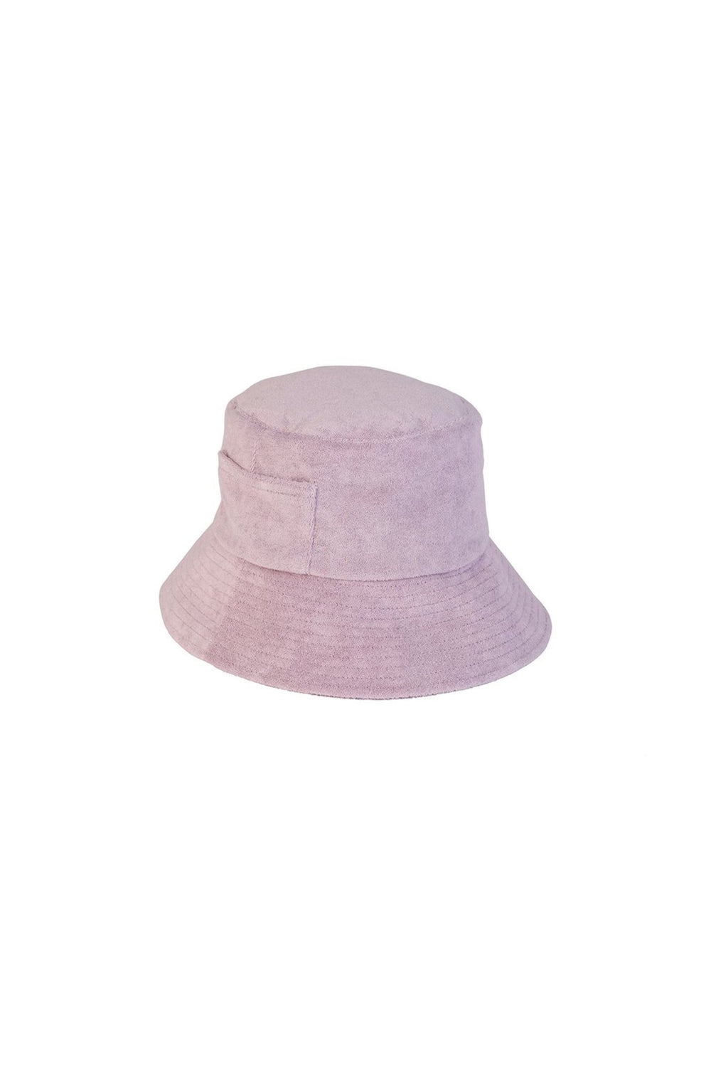 Lavender Terry Wave Bucket Hat