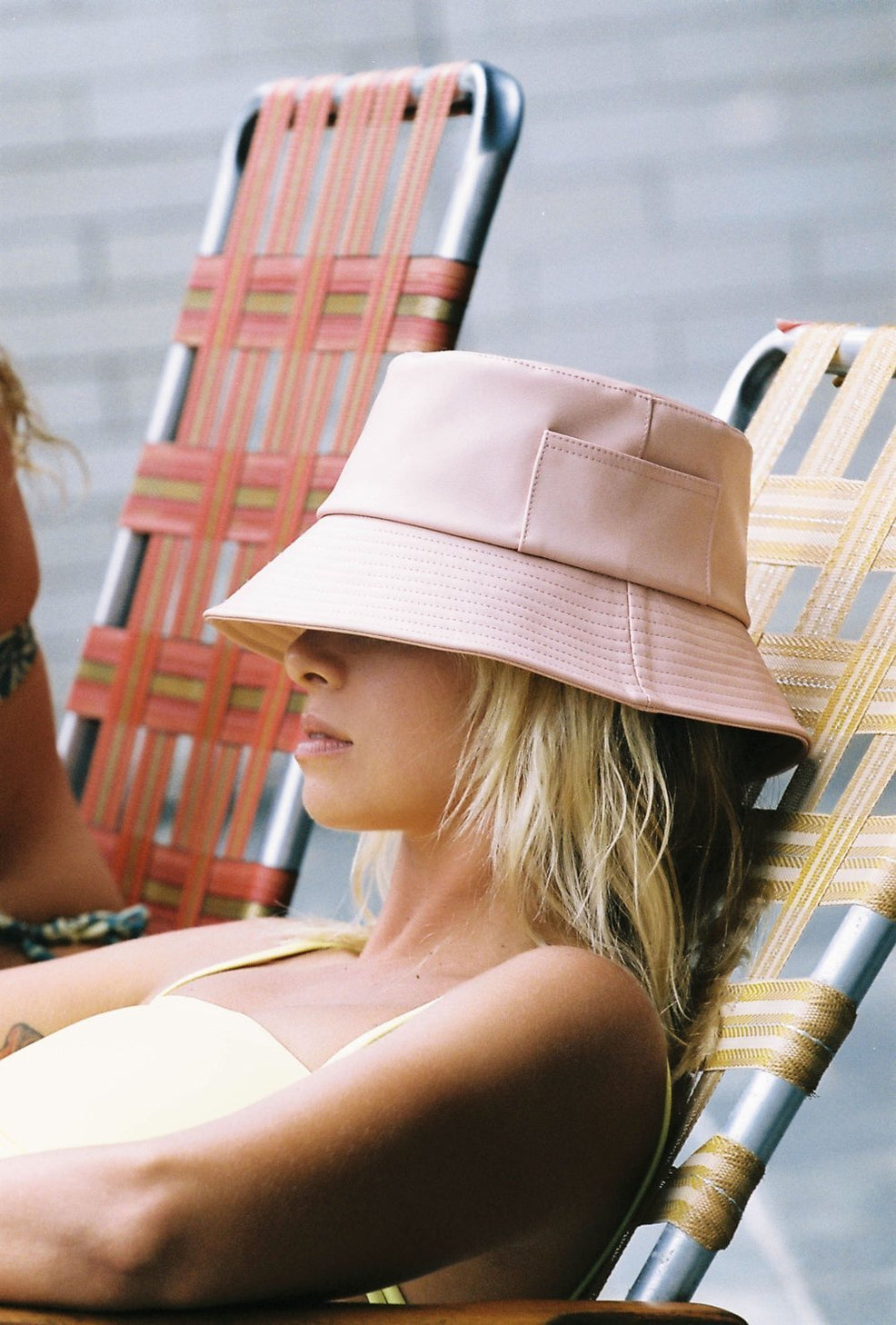 Pink Wave Bucket Hat