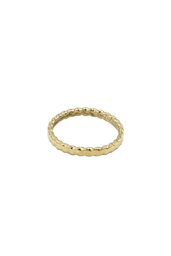 Gold Weave Ring