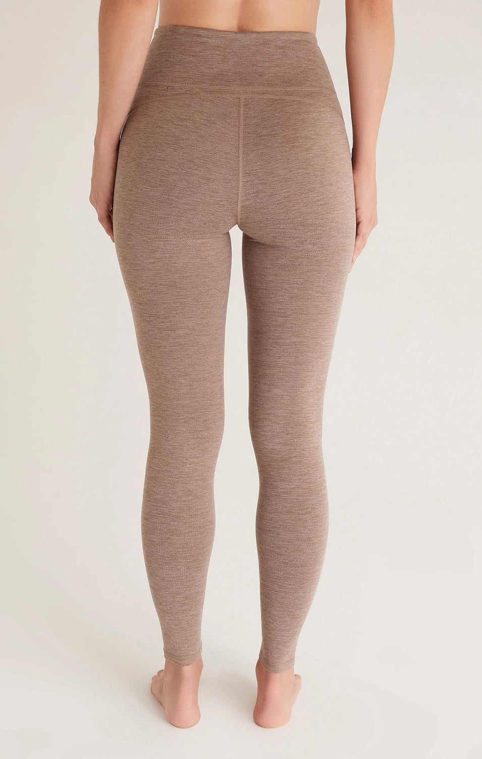 Heather Taupe Feel Good 7/8 Legging