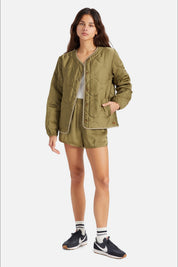 Military Olive Flight Padded Jacket