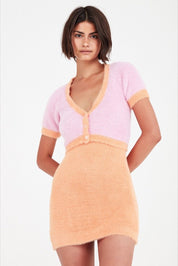 Pink Alanis Crop Cardi