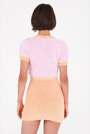 Pink Alanis Crop Cardi