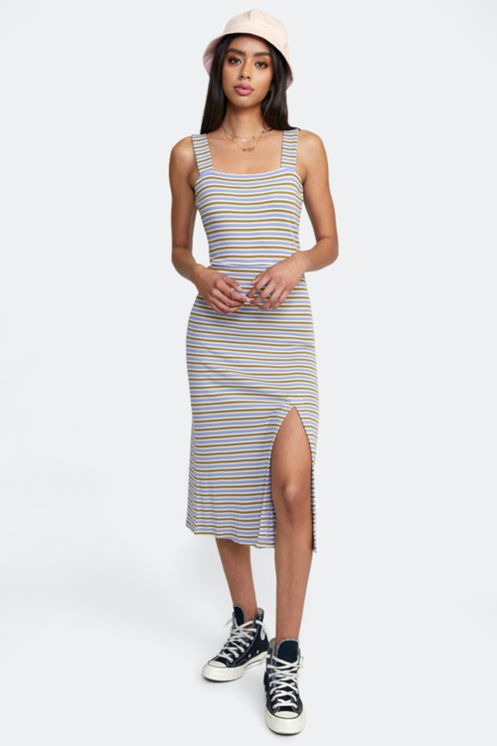 Plateau Midi Dress
