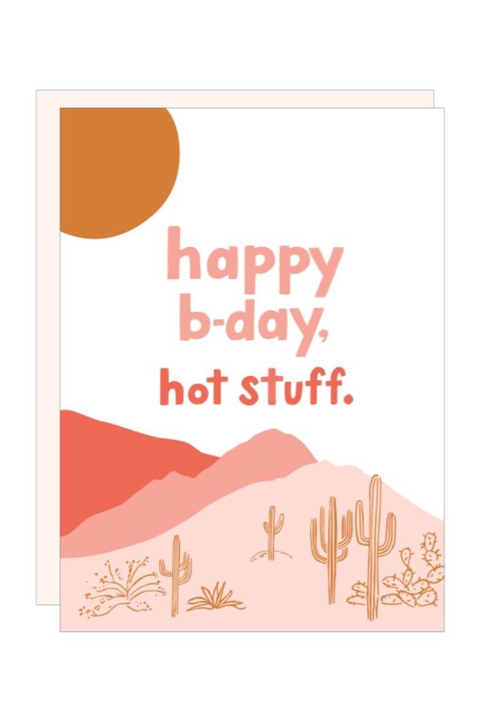 HBD Hot Stuff Card