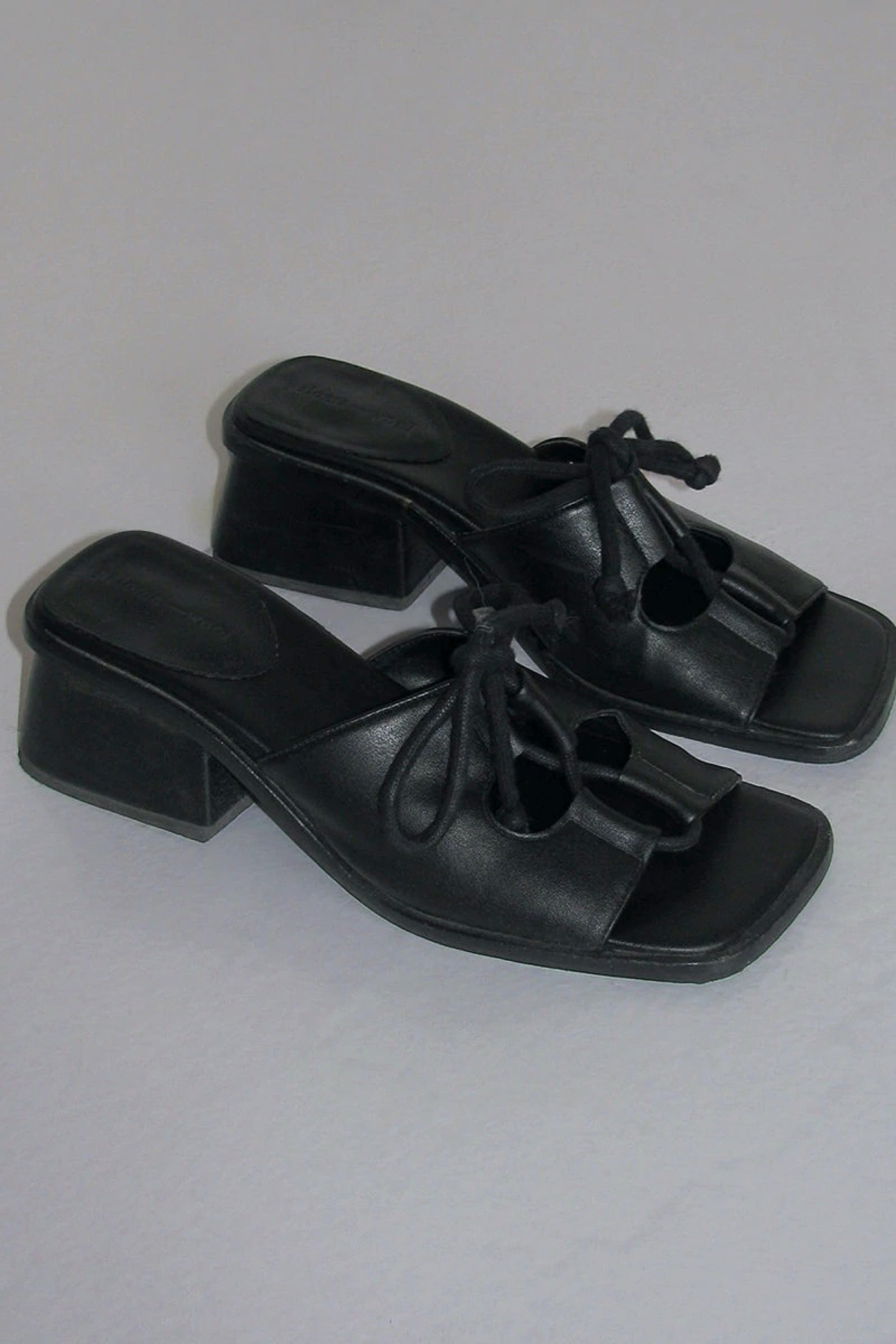 Black Ethel Sandal