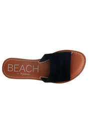 Black Suede Cabana Sandal