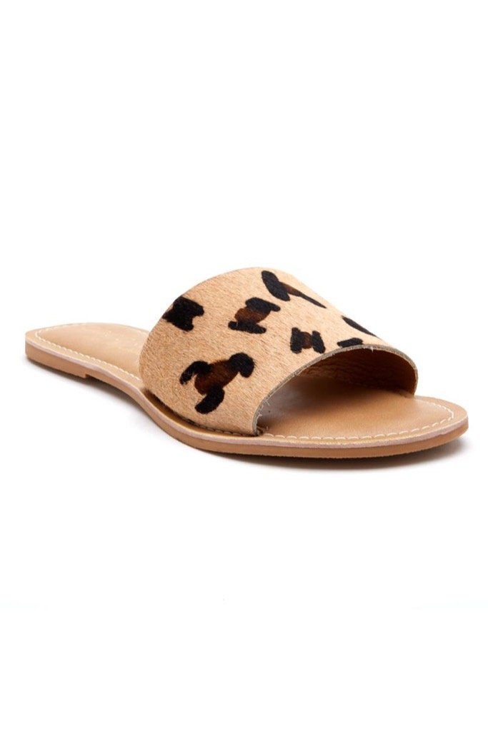 Leopard Cabana Sandal