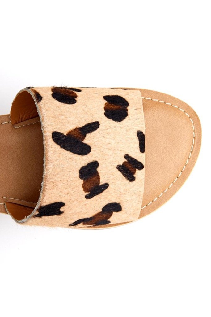 Leopard Cabana Sandal