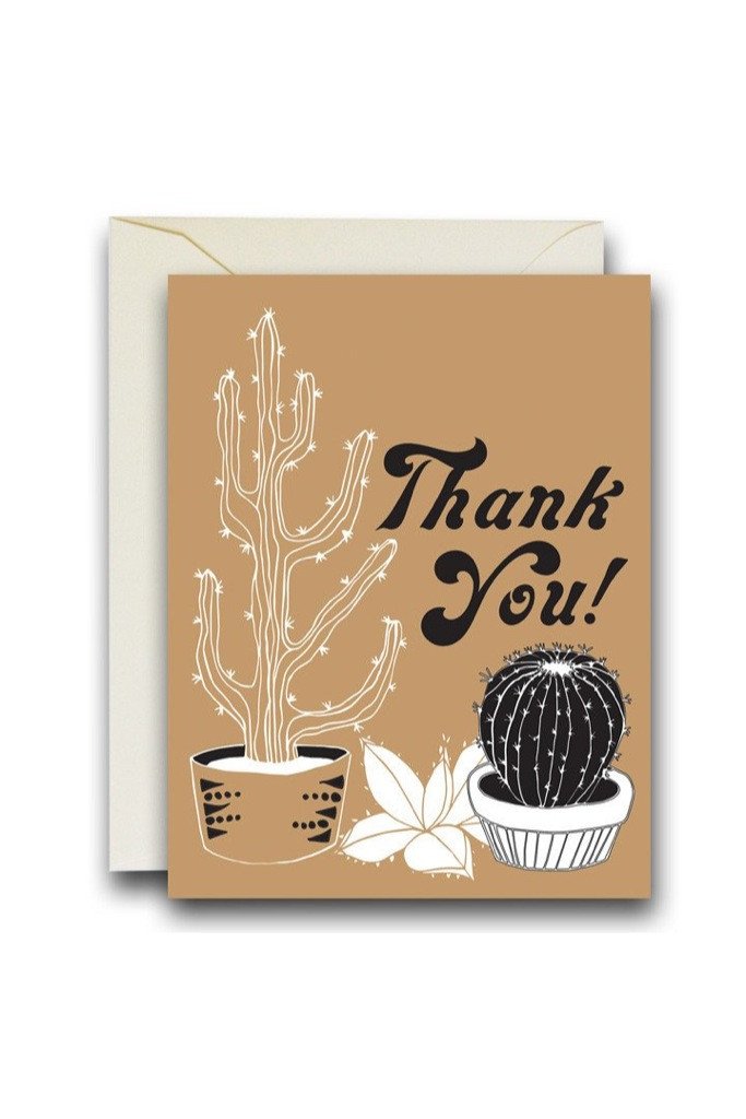 Cacti Thank Your Card