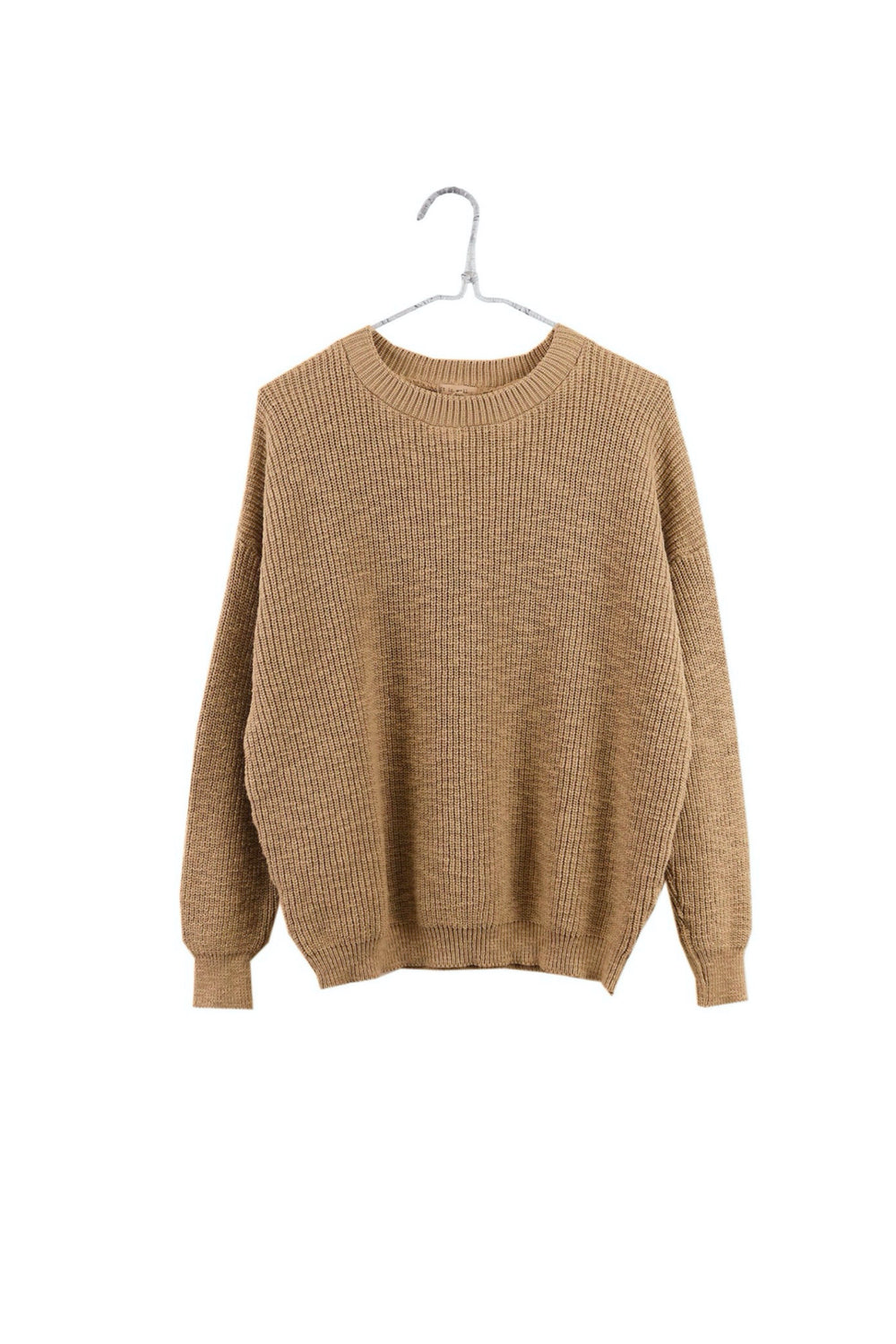 Peachy Tan Pull-On Sweater
