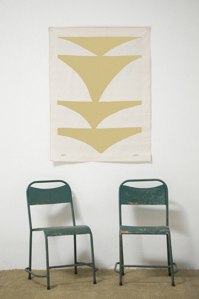 Yellow Caudor Canvas Print