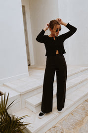 Eclipse Mineral Ribcage Wide Leg