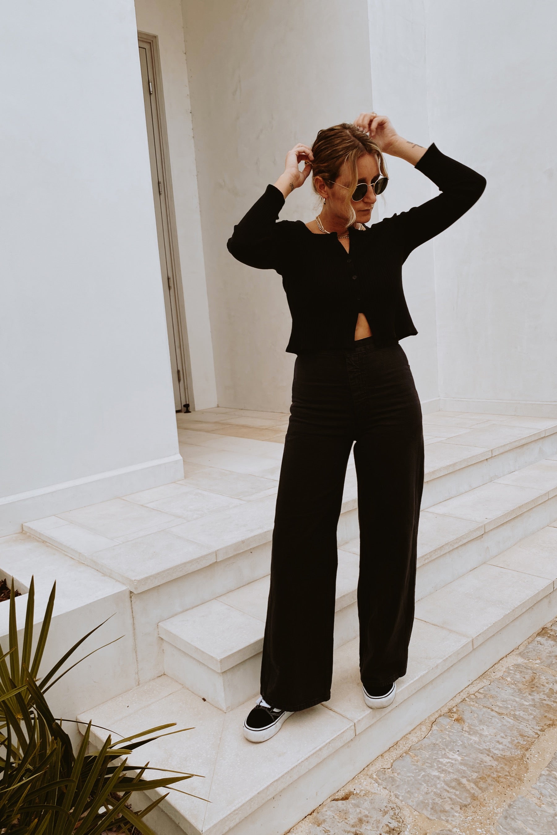 Eclipse Mineral Ribcage Wide Leg