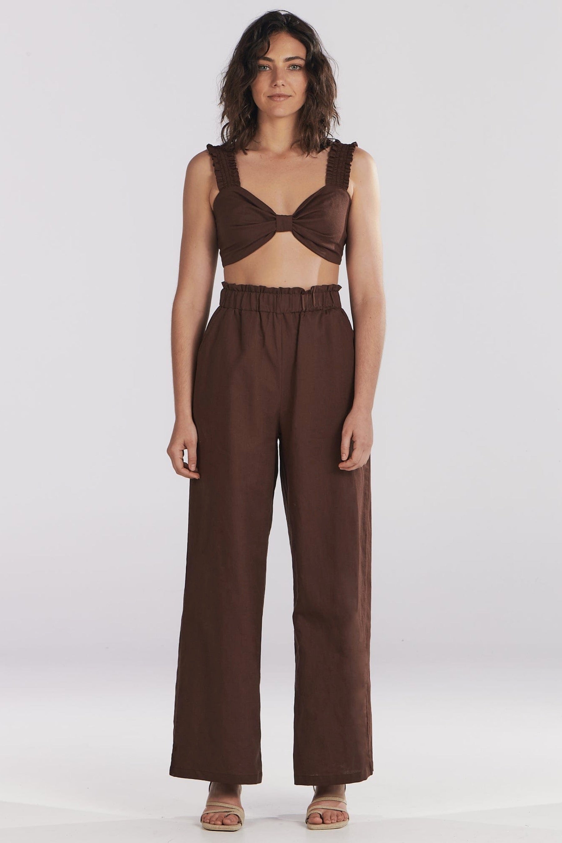 Chocolate Diana Top