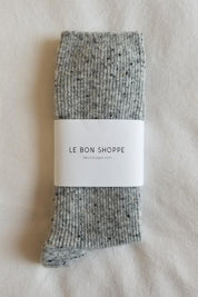 Cookies + Cream Snow Socks