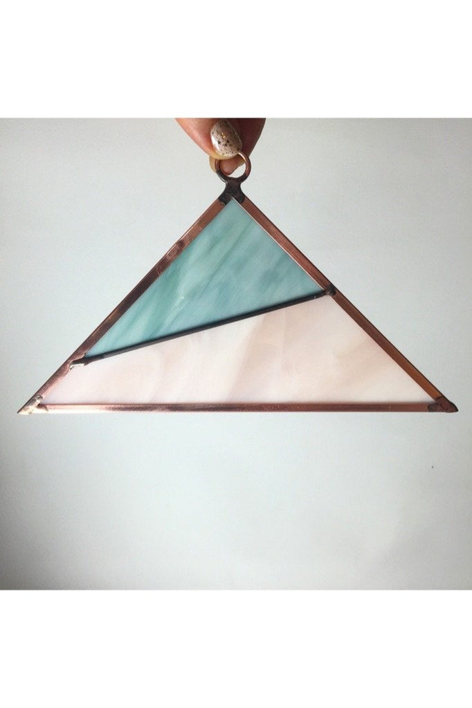 Copper Stained Glass Hanging