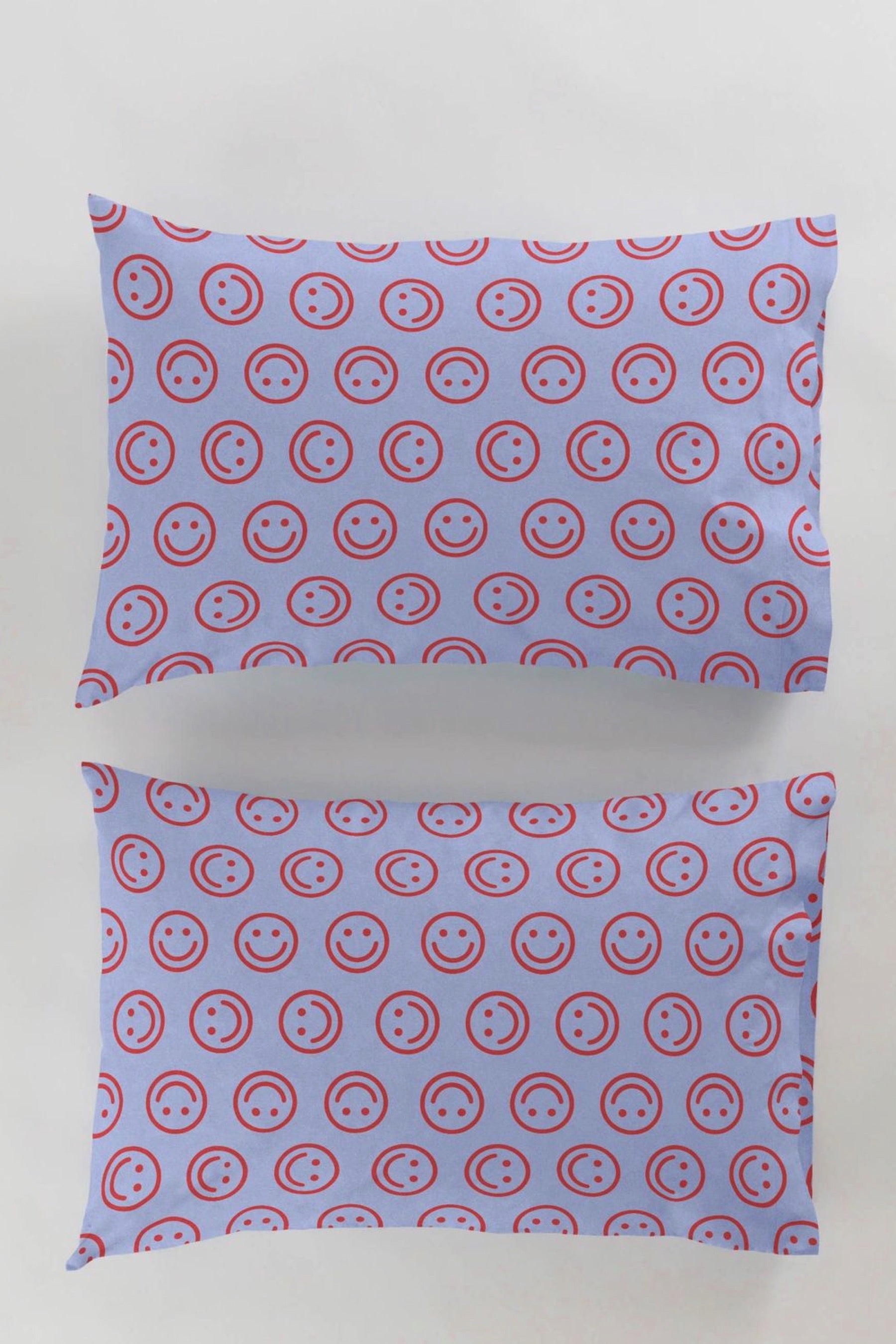 Cornflower Happy Pillow Case Set