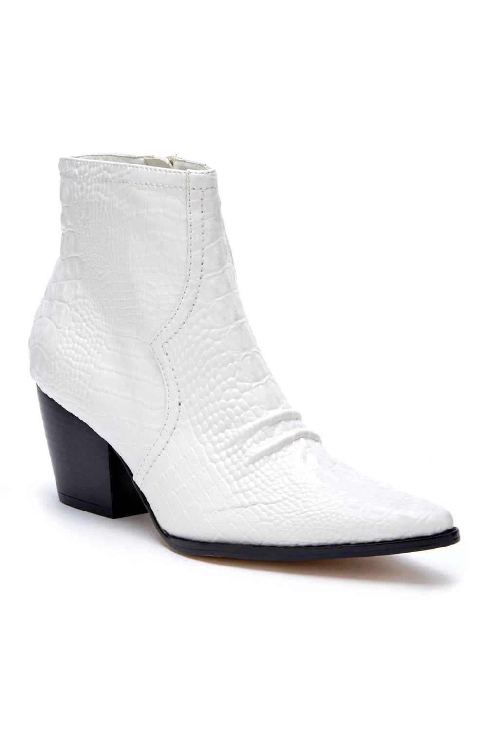 White Devon Boot — Prism Boutique