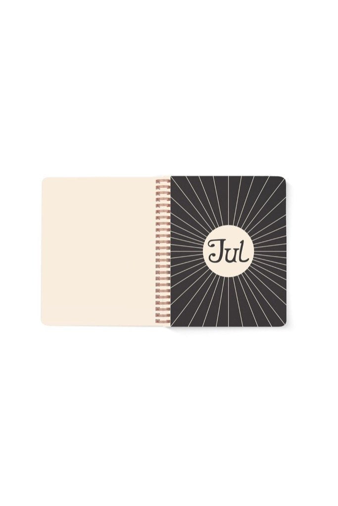 Black Seeing Eye Planner 12 Month Planner