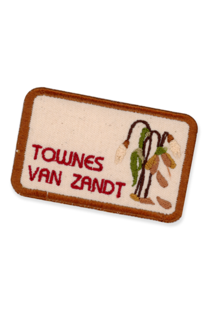 Townes Van Zandt Patch