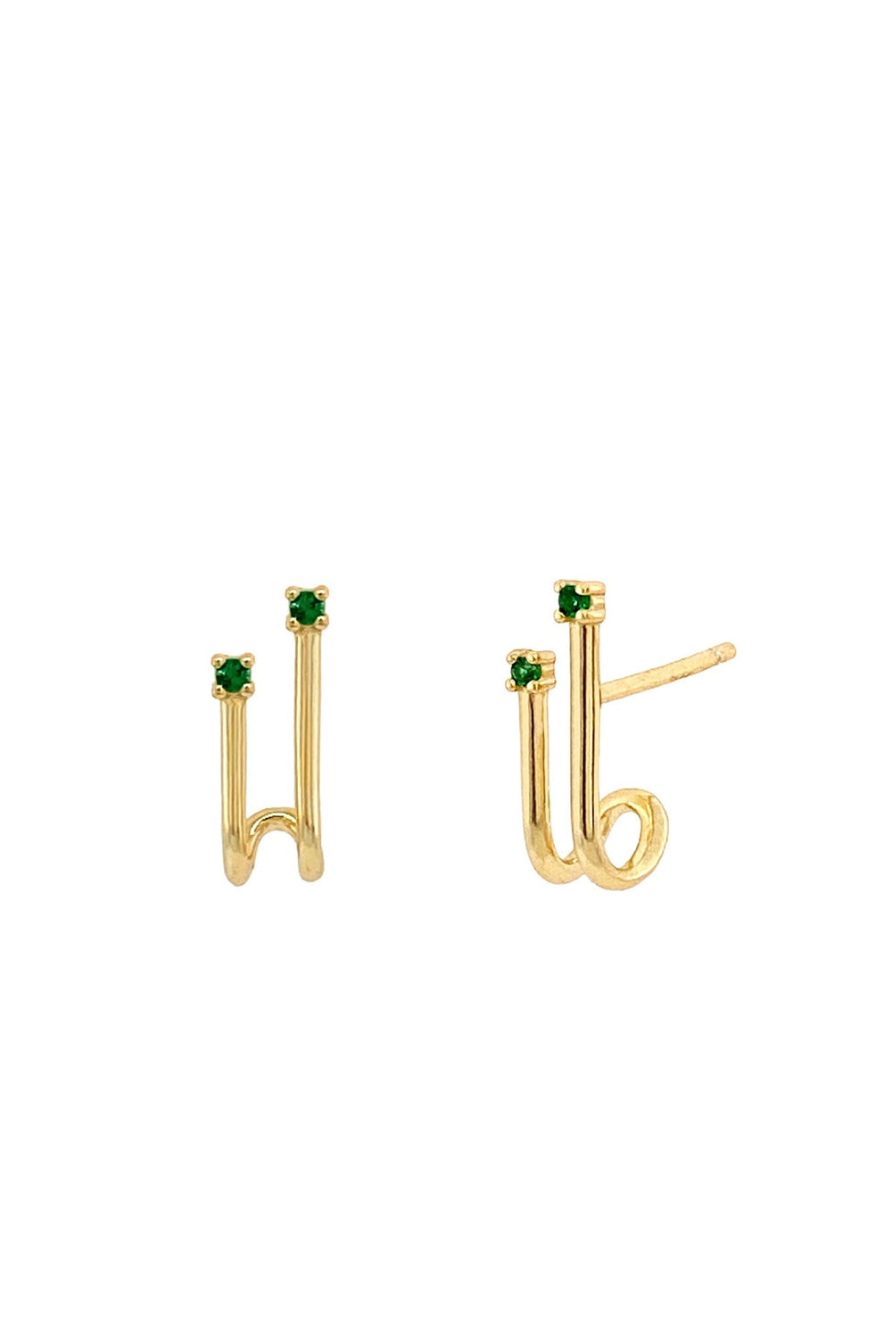 Emerald Socialite Earrings