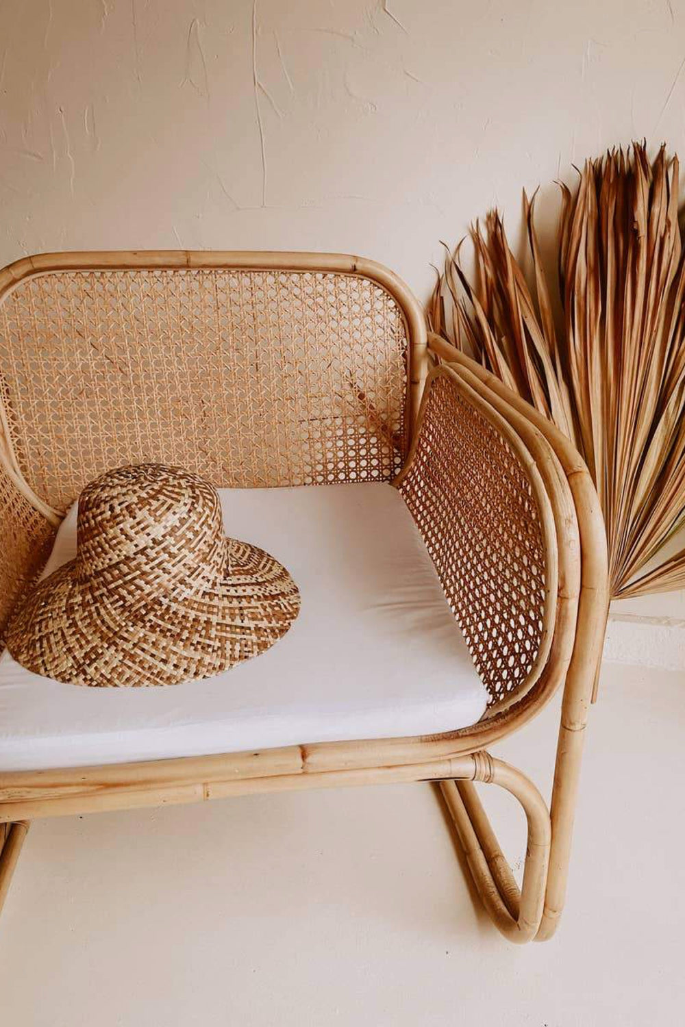 Amber Ombre Woven Bucket