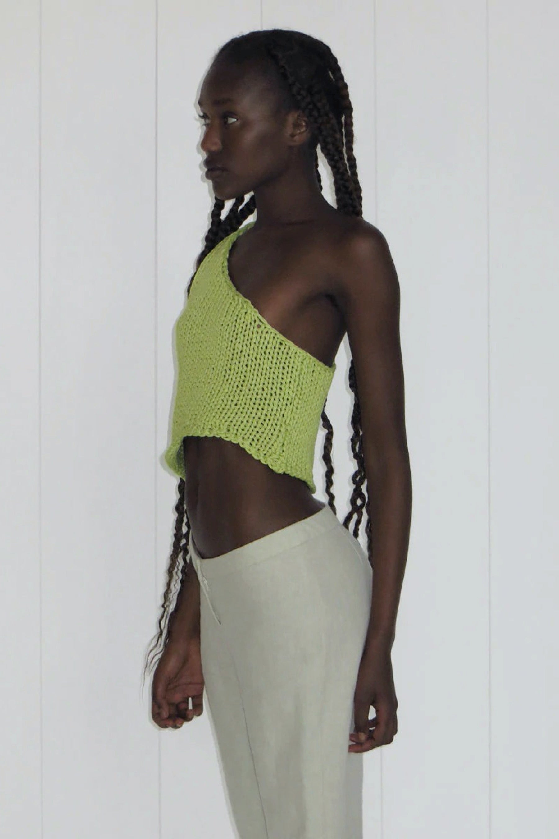 Pastel Lime Moneo Tank