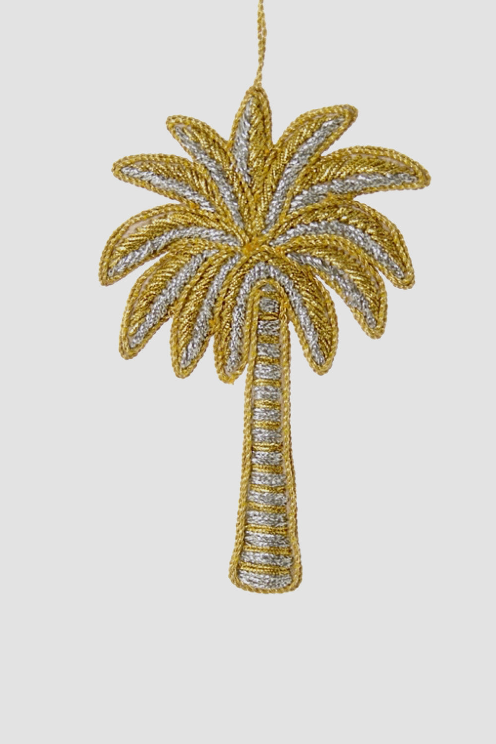 Golden Palm Ornament