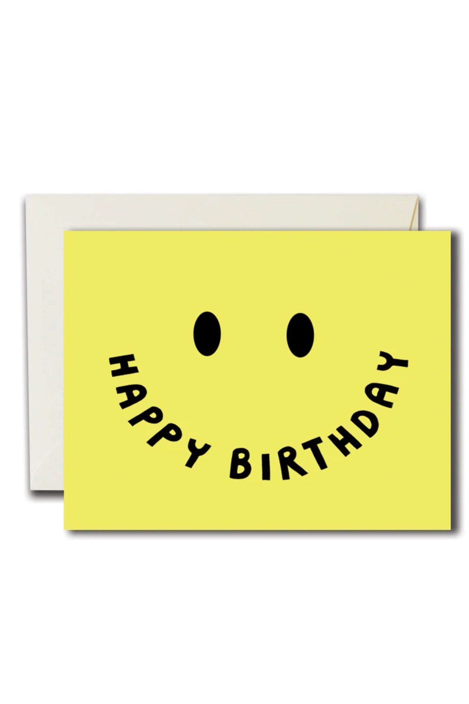 Smiley Birthday Card